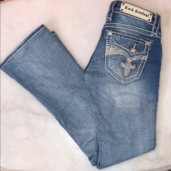 Rock revival Yui boot light wash jeans - Picture 10 of 12